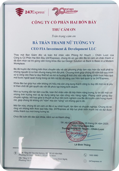 Partner Certificate 1